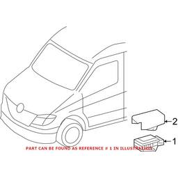 Mercedes Suspension Yaw Sensor 000905570064